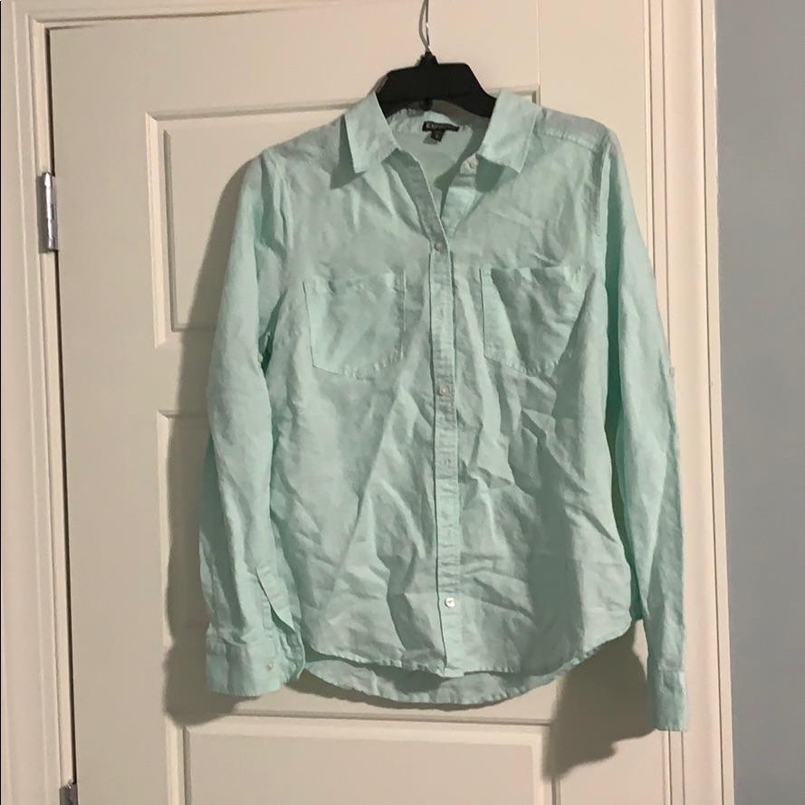 Express Linen Button-Down